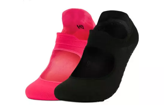 Женские носки Under Armour, 2 Pack (Red+Black)