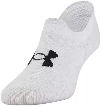 Женские носки Under Armour Essential Ultra Low Tab — 6 шт., белый
