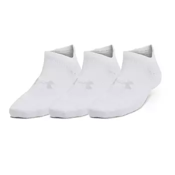 Женские носки Under Armour UA Play Up, 3 пары носков-неявок, белый