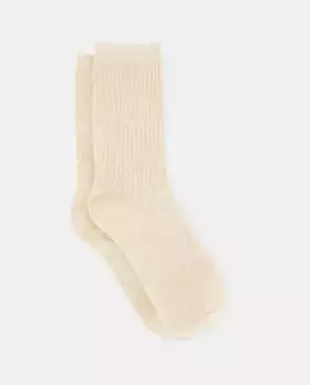 Женские носки в рубчик nfasis, бежевый