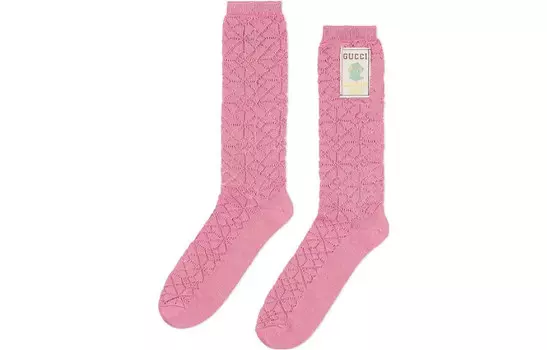 Женские носки выше колена Gucci