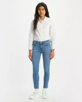 Женские облегающие джинсы 711 Levi's, тёмно-синий