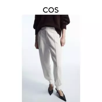 Женские облегающие леггинсы Cos с эластичным поясом, белый