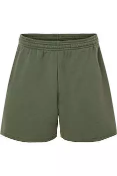 Женские обрезанные флисовые шорты BELLA + CANVAS, хаки