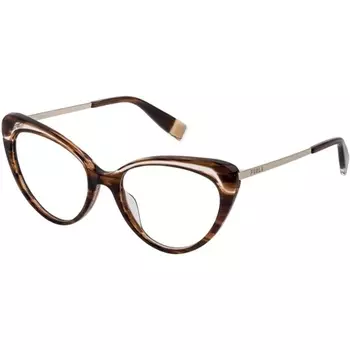 Женские очки Furla VFU400V HAVANA, размер 52/17/140
