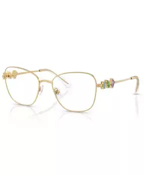 Женские очки Irregular, SK1025 Swarovski, золотой