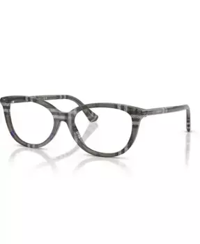 Женские очки "кошачий глаз", BE2431 Burberry, серебряный