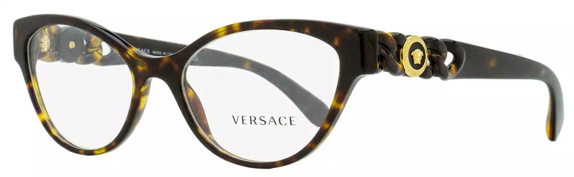 Женские очки кошачий глаз Versace VE3305 108 Havana 55 мм