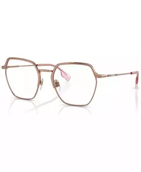 Женские очки нестандартной формы Burberry, розовый
