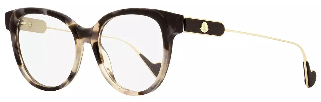 Женские очки-пантос Moncler ML5056 055 Rose Havana/Gold 53 мм