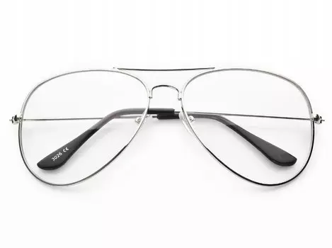 Женские очки PILOTKI AVIATOR, серебро Inna Marka