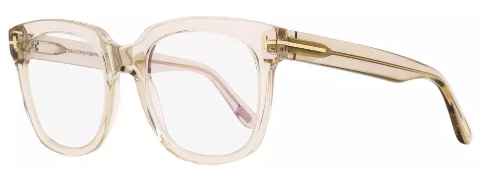 Женские очки Tom Ford Blue Block TF5537B 072 Прозрачные розовые 52 мм