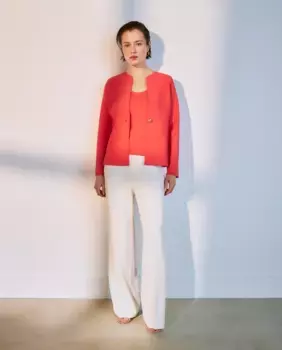 Женские однотонные брюки Woman El Corte Ingls, цвет 120 Crudo