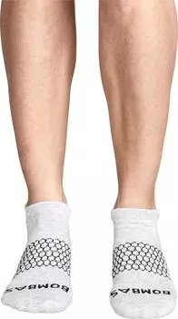 Женские однотонные носки Bombas до щиколотки, серый