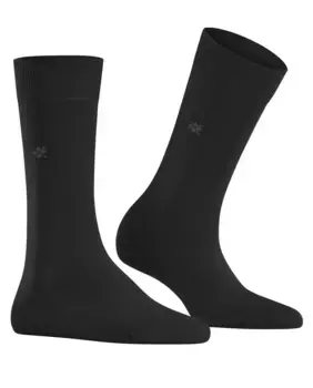 Женские однотонные носки Burlington, черный