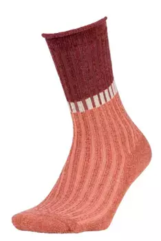 Женские однотонные носки с рулонным верхом Northeast Outfitters Cosy Cabin, розовый