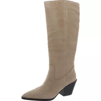 Женские однотонные сапоги Tara до колена Steve Madden, цвет taupe suede