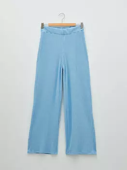 Женские однотонные спортивные штаны с эластичной резинкой на талии LCW Casual, синий