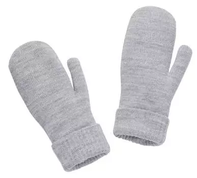 Женские однотонные варежки Northeast Outfitters Cosy Cabin, серый