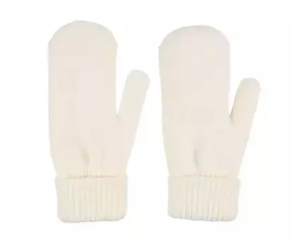 Женские однотонные варежки Northeast Outfitters Cosy Cabin, кремовый