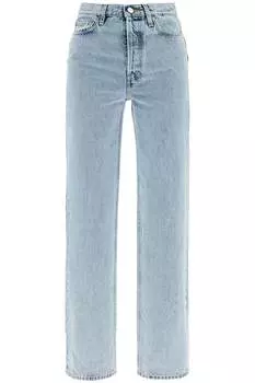 Женские органические синие джинсы классического кроя Toteme