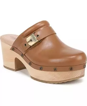 Женские оригинальные сабо на платформе Joy Dr. Scholl's, коричневый