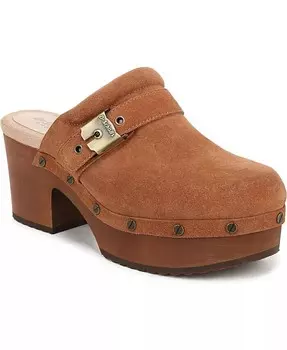 Женские оригинальные сабо на платформе Joy Dr. Scholl's, коричневый