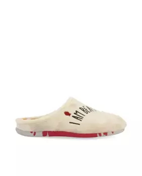 Женские открытые тапочки из переработанного материала Hot Potatoes, бежевый