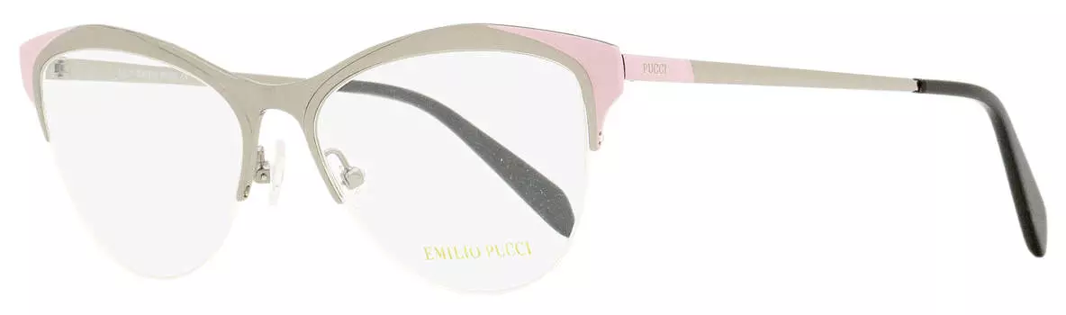 Женские овальные очки Emilio Pucci EP5073 020 рутений/розовый/черный 53 мм