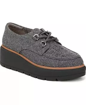 Женские оксфорды на платформе Nice Day Max на платформе Dr. Scholl's, серый