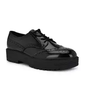 Женские оксфорды Resttin Wingtip на платформе Nine West, черный