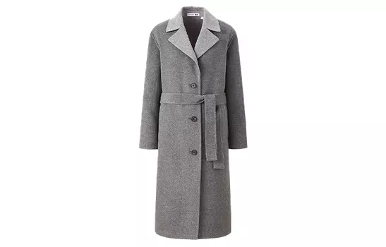 Женские пальто из серии Uniqlo JW Anderson Co-Branded, серый