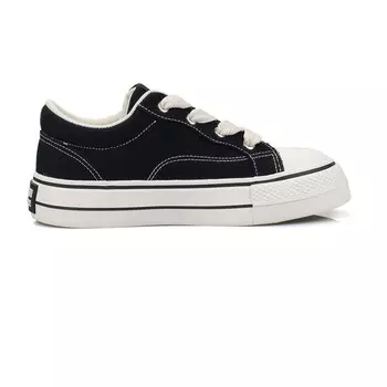 Женские парусиновые кеды с низким верхом, черный/бежевый/дымчато-голубой B10Crown