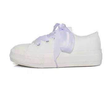 Женские парусиновые кеды с низким верхом цвета мяты/розового/белого цвета B10Crown, кремовый