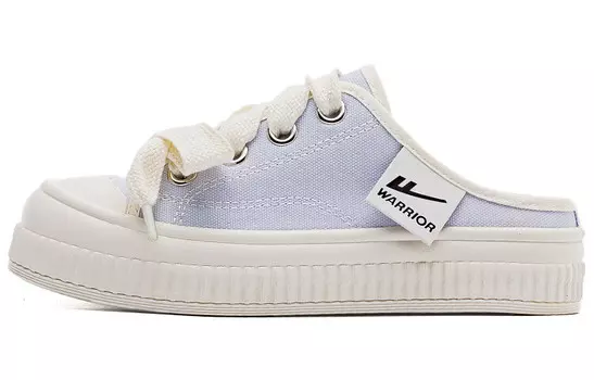 Женские парусиновые кеды с низким верхом, светло-фиолетовый Warrior