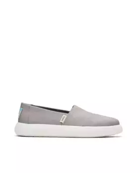 Женские парусиновые кроссовки без шнуровки Toms, серый