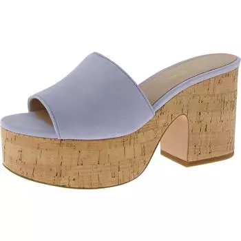 Женские парусиновые сандалии Ibiza с открытым носком на платформе Kate Spade New York