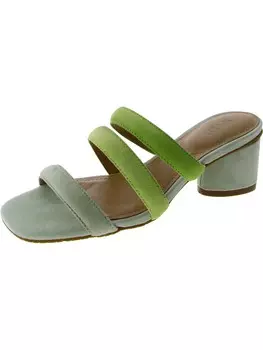 Женские парусиновые шлепанцы Giacomo NYDJ, цвет Pale Green Suede
