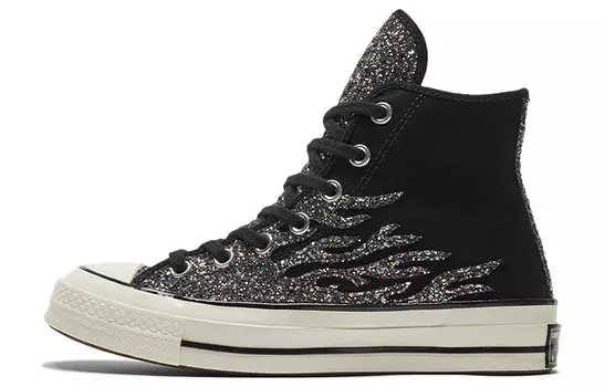 Кеды Chuck 70 Women's Converse High 'Archival Glitter Flame - Black Egret' Women's