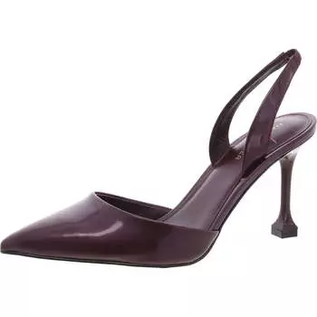 Женские патентованные туфли-лодочки Hadya Slingback Marc Fisher, темно-красный