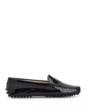 Женские пенни-лоферы City Gommini Driver Tod's, цвет Black