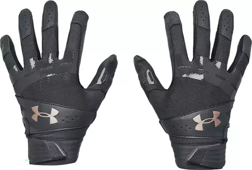 Женские перчатки для софтбола Under Armour, серый