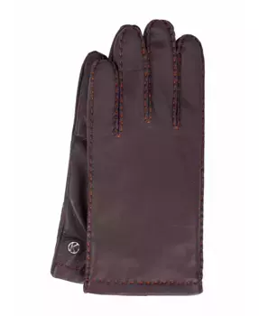 Женские перчатки "MILLIE" премиум-класса из мягкой ягнячьей кожи с ручной прошивкой и сенсорными пальцами KESSLER, коричневый