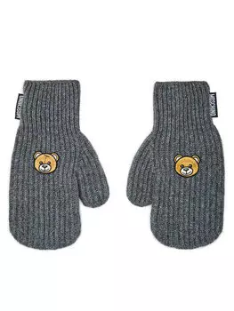Женские перчатки Moschino, серый