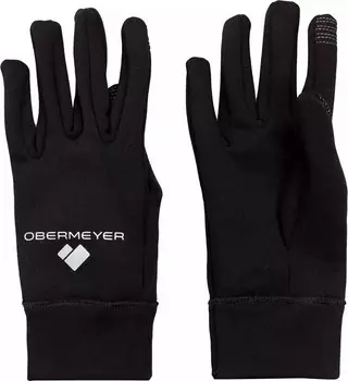Женские перчатки Obermeyer с подкладкой, черный