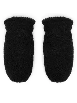 Женские перчатки Pieces, черный