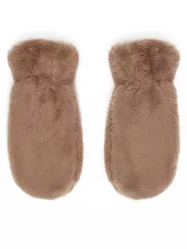 Женские перчатки Pieces Jeanel 17152455, коричневый