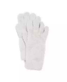 Женские перчатки с рисунком ресниц Muk Luks, серый