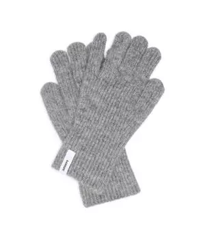 Женские перчатки Samse Samse шерстяные, серый