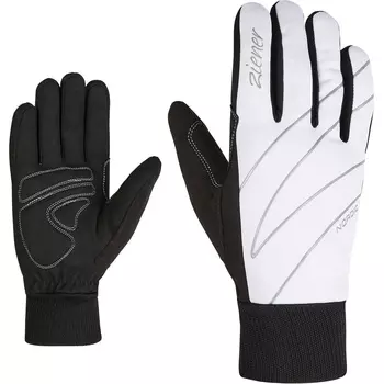 Женские перчатки Уника Ziener, белый